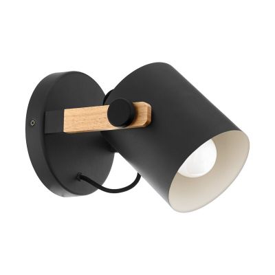 Cream modern wall light steel, Kaspar