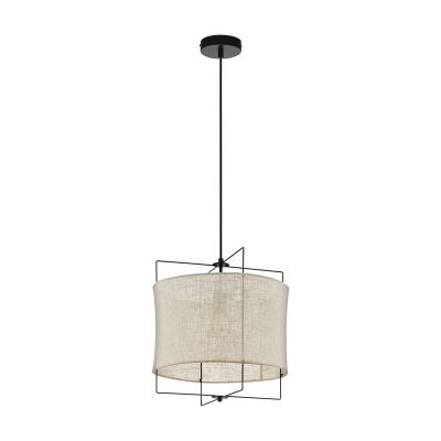 Beige rustic pendant light fabric, Annegien