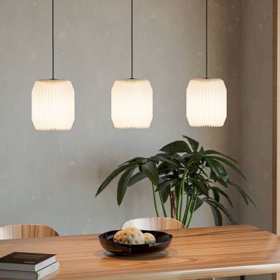 Paper pendant light white, Kars