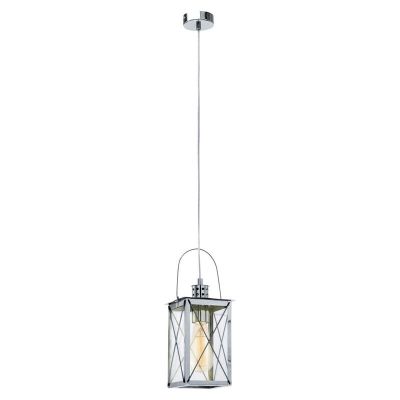 Chrome vintage pendant light metal, Abderrahim