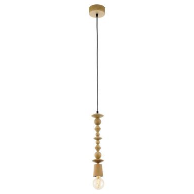 Wooden pendant light, Abel