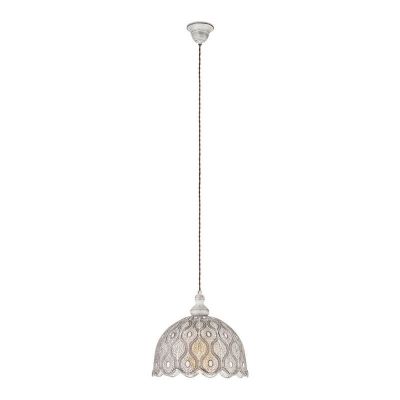 White oriental pendant light steel, Abdelrahman