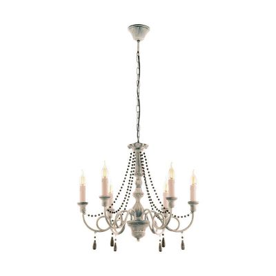 Wood chandelier taupe, Age
