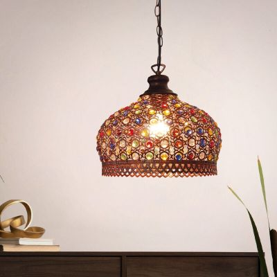 Copper oriental pendant light metal, Ahmad
