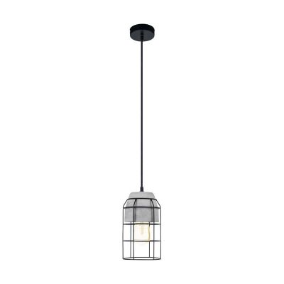 Concrete pendant light black, Aimad