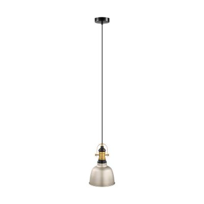 Nickel retro pendant light metal, Alain