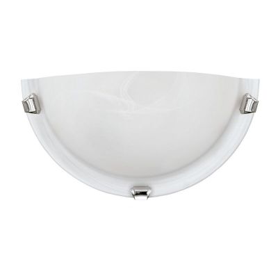 Chrome wall light glass, Alcor
