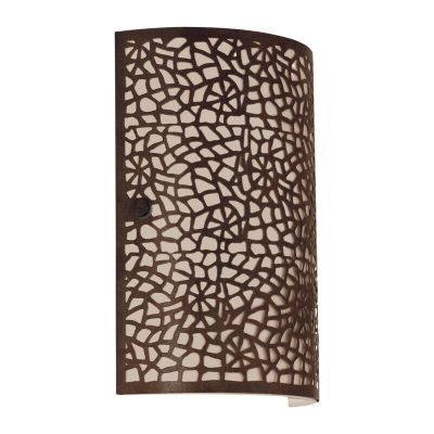 Brown classic wall light glass, Tafet