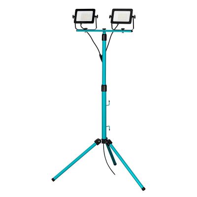 Blue work light aluminium, Angelos, 30W, 4000K LED, IP65, with switch