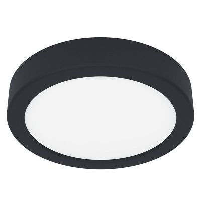 White flush ceiling light plastic, Geraldo, 11W, 3000K LED
