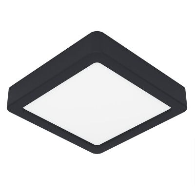 White flush ceiling light plastic, Geraldo, 11W, 3000K LED