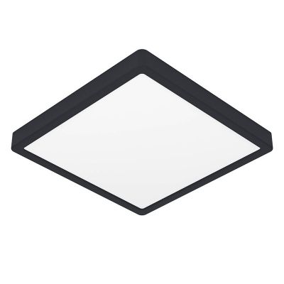 White flush ceiling light plastic, Geraldo, 20,5W, 3000K LED
