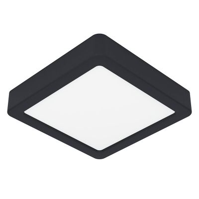 White bathroom ceiling light plastic, Geraldo, 11W, 3000K LED, IP44