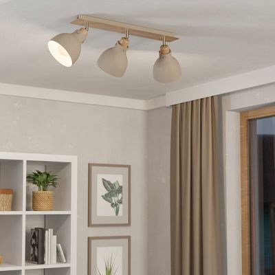 Beige modern ceiling spotlight aluminium, Andy