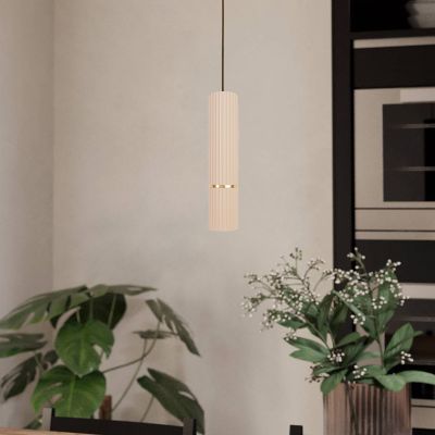 Beige modern pendant light steel, Vahid