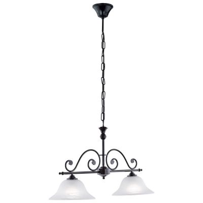White classic pendant light glass, Tesse