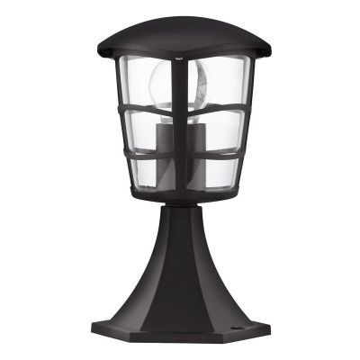 Black modern outdoor light plastic, Inas, IP44