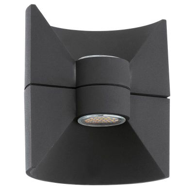 Anthracite modern outdoor light aluminium, Josefina, 3W, 3000K LED, IP44