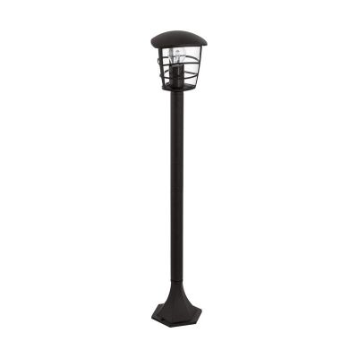 Black modern outdoor light plastic, Inas, IP44