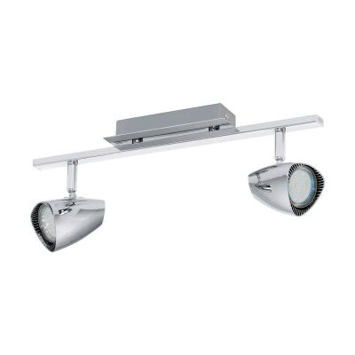 Chrome design ceiling spotlight plastic, Akke