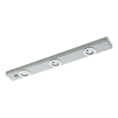 Nickel modern ceiling light metal, Jary, 2W, 3000K LED, with switch