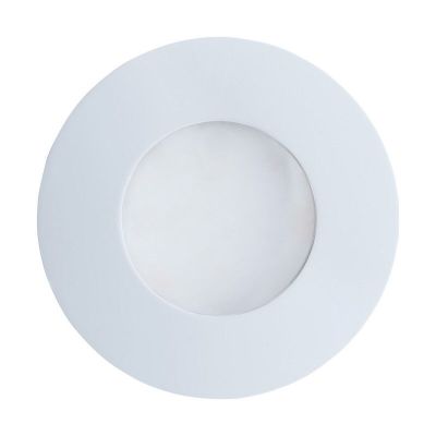 White recessed light glass, Margarita, IP65