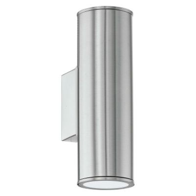 Silver modern outdoor light stainless steel, Marlies, IP44