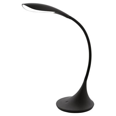 Black design desk lamp plastic, Lovisa, 5W, 3000K LED, with touch dimmer