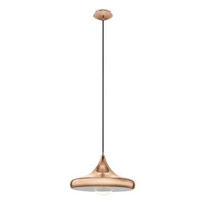 Copper design pendant light metal, Piglio