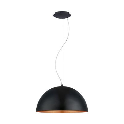 Copper modern dome pendant light metal, Geneva