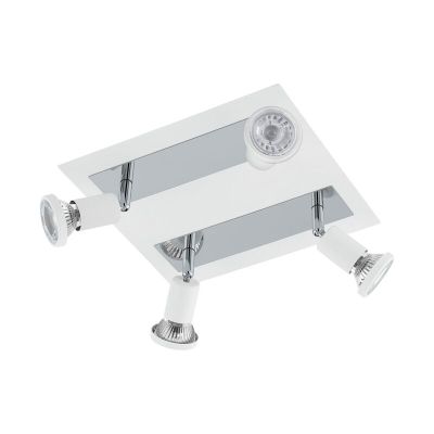Chrome ceiling spotlight steel, Tisha