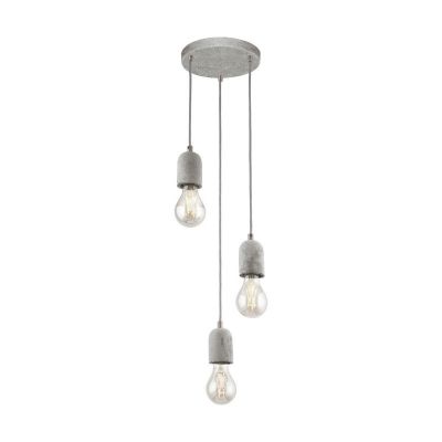 Concrete pendant light grey, Antoni