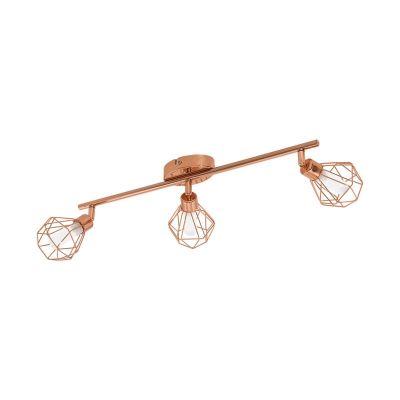 Copper industrial ceiling spotlight steel, Zinedine