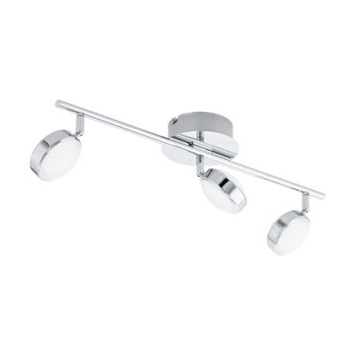 Chrome modern ceiling spotlight steel, Tjark, 5W, 3000K LED