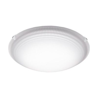 White modern ceiling light glass, Armen, 11W, 3000K LED