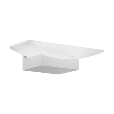 White wall light plastic, Beatriz, 6W, 3000K LED
