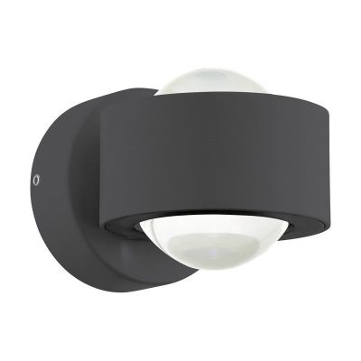White modern up down wall light plastic, Beerd, 3W, 3000K LED