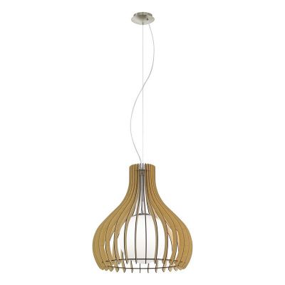 Wooden pendant light, Betsy