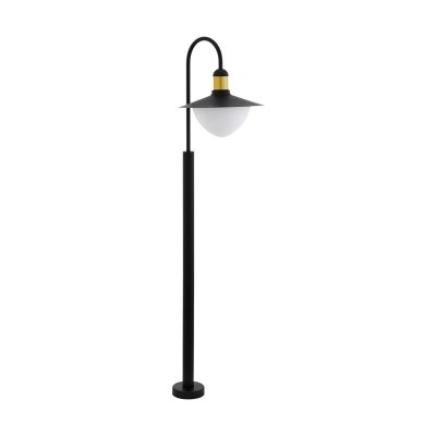 Golden modern outdoor light metal, Jaylano, IP44