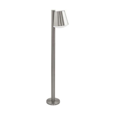 Silver modern outdoor light stainless steel, Aiden, IP44
