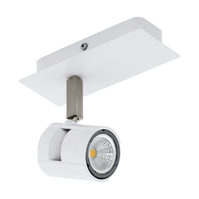 Nickel ceiling spotlight aluminium, Yordi