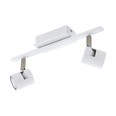 Nickel ceiling spotlight aluminium, Yordi