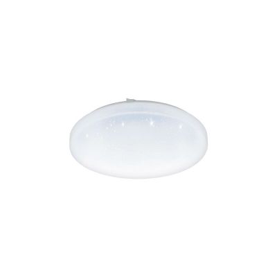 White flush ceiling light steel, Eloise, 17W, 3000K LED