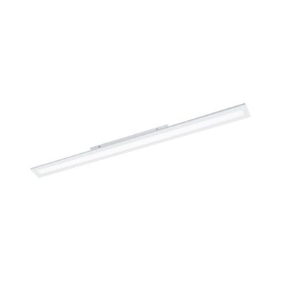 White modern flush ceiling light aluminium, Cathy, 36W, 4000K LED