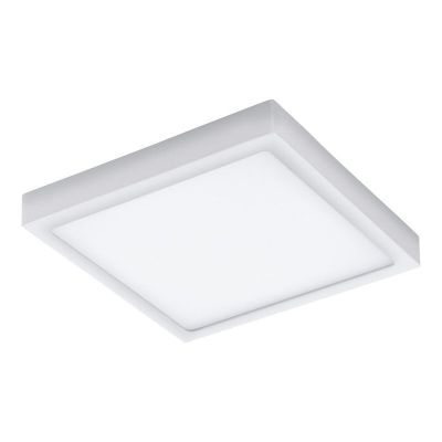 White modern outdoor light aluminium, Evi, 22W, warm to cold white adjustable LED, IP44, with remote control