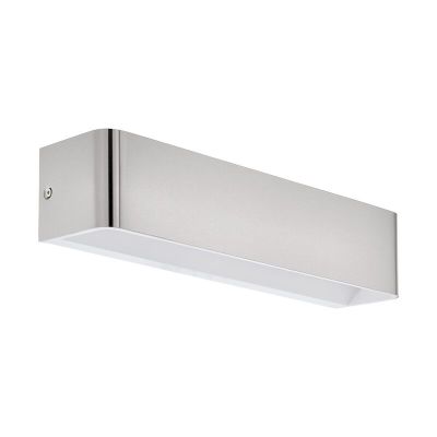 Nickel wall light aluminium, Tjalle, 12W, 3000K LED
