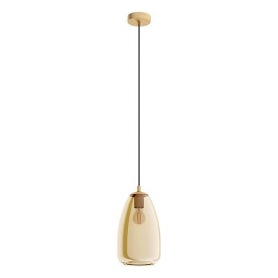 Amber design pendant light glass, Fredericus