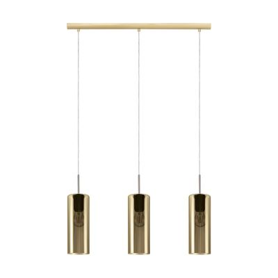 Golden design pendant light glass, Tino