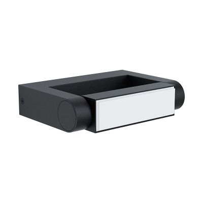 Black modern outdoor light aluminium, Kawa, 4,8W, 3000K LED, IP44