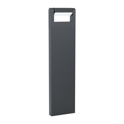 Black modern outdoor light aluminium, Kawa, 4,8W, 3000K LED, IP44